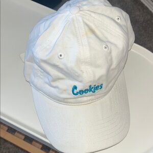 Cookies Cap with Blue Embroidery